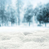 Laden Sie das Bild in den Galerie-Viewer, Fox Rolled Winter Snow Land Vinyl Photo Backdrops-Foxbackdrop