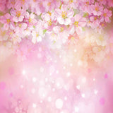 Laden Sie das Bild in den Galerie-Viewer, Fox Rolled Pink Flowers Shiny Vinyl Photography Backdrop-Foxbackdrop