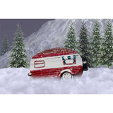 Laden Sie das Bild in den Galerie-Viewer, Fox Rolled Snow Christmas Pine Vinyl Photo Backdrop-Foxbackdrop