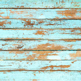 Laden Sie das Bild in den Galerie-Viewer, Fox Brown Wood Blue Retro Vinyl Newborn Backdrops-Foxbackdrop