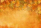 Laden Sie das Bild in den Galerie-Viewer, Fox Autumn Yellow Leaves Vinyl Photos Backdrop-Foxbackdrop