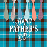 Laden Sie das Bild in den Galerie-Viewer, Fox Rolled Happy Father&#39;s Day Dad Ties Vinyl Backdrop-Foxbackdrop