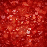 Laden Sie das Bild in den Galerie-Viewer, Fox Rolled Red Heart Valentine&#39;s Day Vinyl Backdrops-Foxbackdrop