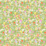 Laden Sie das Bild in den Galerie-Viewer, Fox Rolled Little Yellow Pink Flowers Vinyl Floral Backdrop-Foxbackdrop