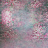 Laden Sie das Bild in den Galerie-Viewer, Fox Rolled Pink Flower Valentine&#39;s Day Vinyl Backdrop-Foxbackdrop