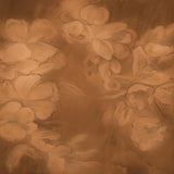 Laden Sie das Bild in den Galerie-Viewer, Fox Rolled Vintage Brown Flowers Vinyl Backdrop-Foxbackdrop